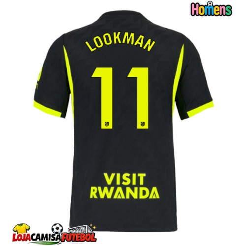 Camisa de Futebol Atletico Madrid Ademola Lookman #11 Equipamento Secundário 2026-27 Manga Curta